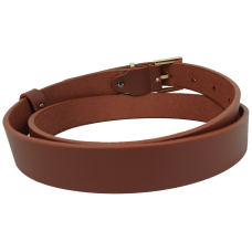Женский кожаный ремень Skipper Украний Коричневый ширина 3 см