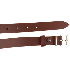 Женский кожаный ремень Skipper Украний Коричневый ширина 3 см
