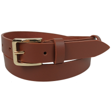 Женский кожаный ремень Skipper Украний Коричневый ширина 3 см (1677-30)
