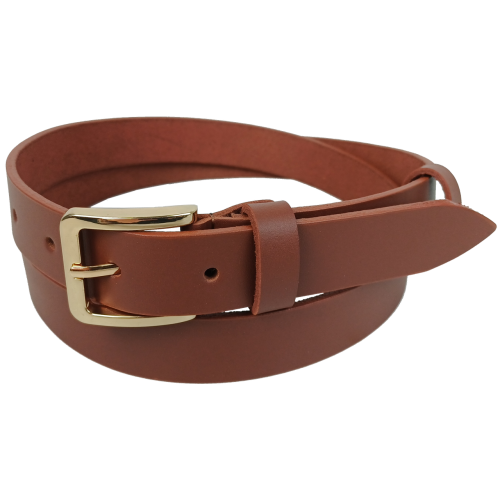 Женский кожаный ремень Skipper Украний Коричневый ширина 3 см