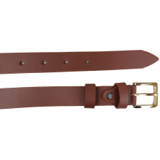 Женский кожаный ремень Skipper Украний Коричневый ширина 3 см (1677-30)