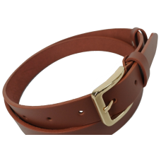 Женский кожаный ремень Skipper Украний Коричневый ширина 3 см (1677-30)