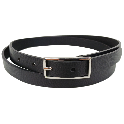 Узкий женский ремень UP2 Fashion Women Германия Черный