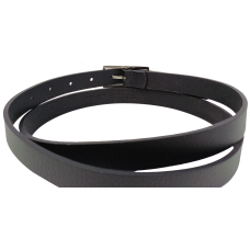 Узкий женский ремень UP2 Fashion Women Германия Черный