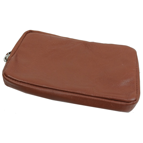 Небольшая кожаная сумка для телефона документов UP2 Fashion Коричневая