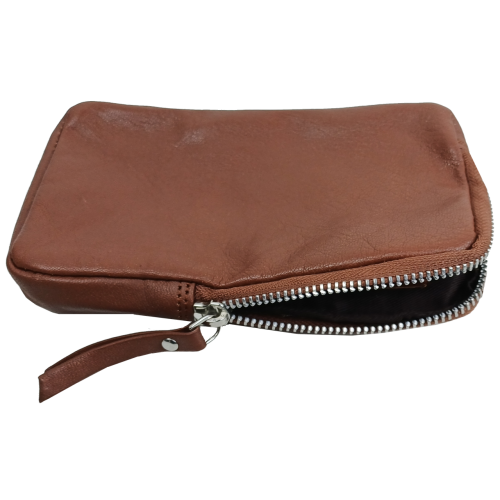 Небольшая кожаная сумка для телефона документов UP2 Fashion Коричневая