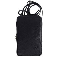 Небольшая кожаная сумка для телефона документов Live in Style Черная