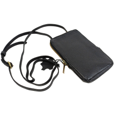 Небольшая кожаная сумка для телефона документов Live in Style Черная