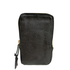 Небольшая кожаная сумка для телефона документов Live in Style Черная