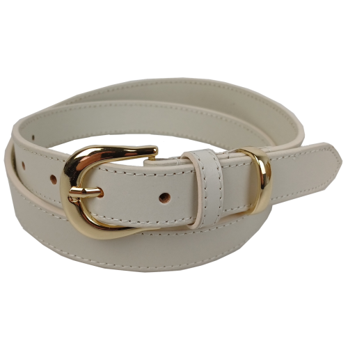 Женский кожаный ремень UP2 Fashion Women Бежевый