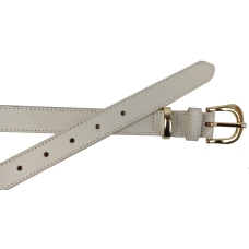 Женский кожаный ремень UP2 Fashion Women Бежевый