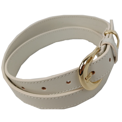 Женский кожаный ремень UP2 Fashion Women Бежевый