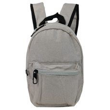 Маленький женский рюкзак 3L LS Антивор с RFid Светло-серый