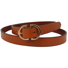Узкий женский ремень UP2 Fashion Women Коричневый