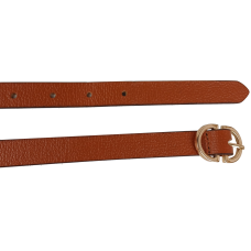 Узкий женский ремень UP2 Fashion Women Коричневый