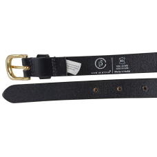 Кожаный женский ремень LS ширина 2 см Черный
