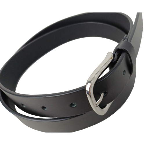 Кожаный женский ремень Isa-Traesko Черный