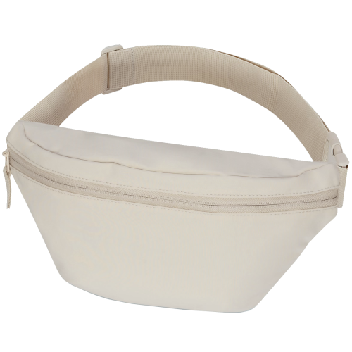 Поясная сумка бананка набедренная сумка LS Бежевая