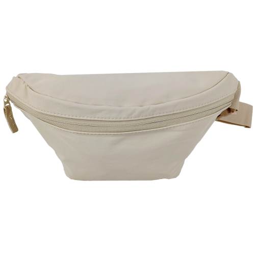 Поясная сумка бананка набедренная сумка LS Бежевая