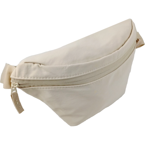 Поясная сумка бананка набедренная сумка LS Бежевая