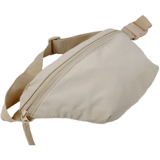 Поясная сумка бананка набедренная сумка LS Бежевая