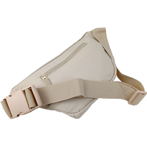 Поясная сумка бананка набедренная сумка LS Бежевая