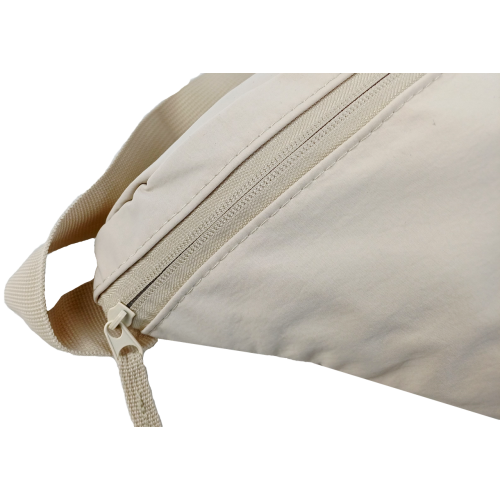 Поясная сумка бананка набедренная сумка LS Бежевая