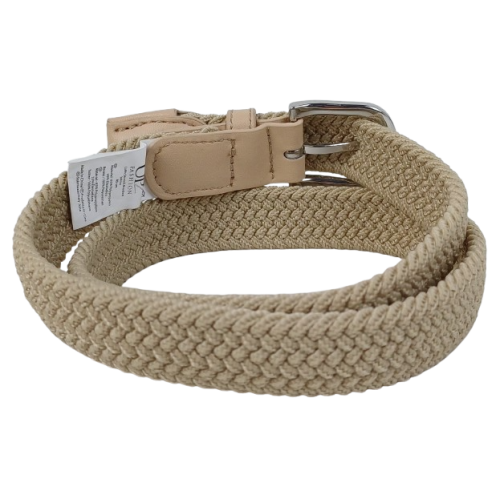 Эластичный женский ремень резинка Isa-Traesko Бежевый