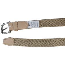 Эластичный женский ремень резинка Isa-Traesko Бежевый