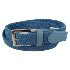 Эластичный женский ремень резинка Isa-Traesko Голубой