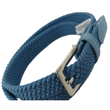 Эластичный женский ремень резинка Isa-Traesko Голубой