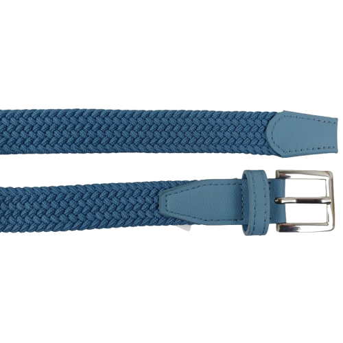 Эластичный женский ремень резинка Isa-Traesko Голубой