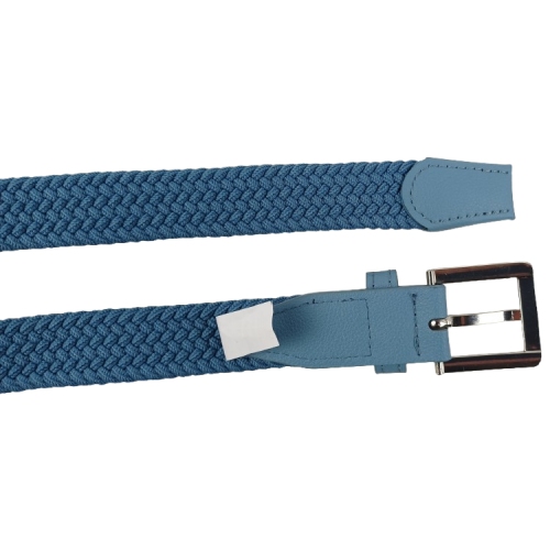 Эластичный женский ремень резинка Isa-Traesko Голубой