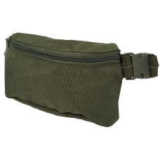 Легкая поясная сумка бананка набедренная сумка LS Оливковая