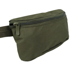 Легкая поясная сумка бананка набедренная сумка LS Оливковая