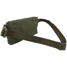 Легкая поясная сумка бананка набедренная сумка LS Оливковая