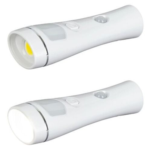 Аккумуляторный светодиодный фонарь ночник с датчиком движения 3 в 1 Crivit