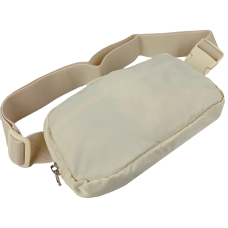 Женская поясная сумка бананка набедренная сумка LS Бежевая