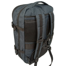 Большой дорожный рюкзак - сумка для поездок 40L Live in style Темно-серый