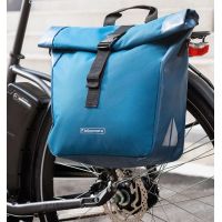 Велосипедная сумка на багажник с дождевиком 25L Bikemate 804019-1 Синяя