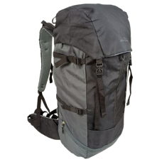 Легкий походный туристический рюкзак с дождевиком 45L Adventuridge Черный