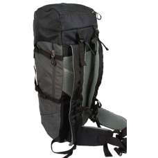Легкий походный туристический рюкзак с дождевиком 45L Adventuridge Черный