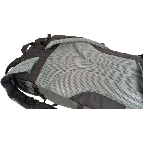 Легкий походный туристический рюкзак с дождевиком 45L Adventuridge Черный