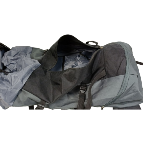 Легкий походный туристический рюкзак с дождевиком 45L Adventuridge Черный