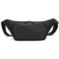 Мужская сумка поясная Confident Черная (SATN02-BLH7210A)
