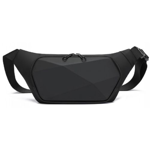 Мужская сумка поясная Confident Черная