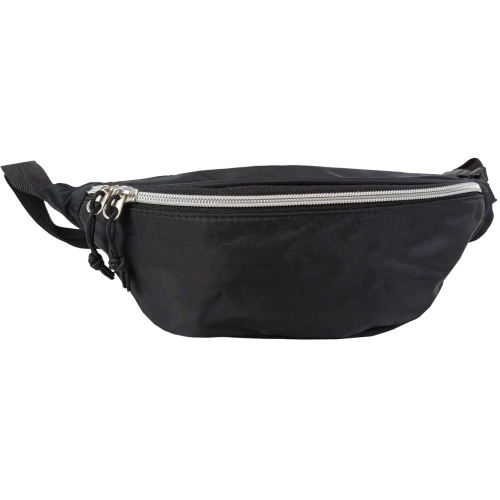 Сумка поясная Live in style черная, бананка набедренная на регулируемом ремне