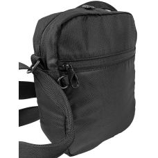 Мужская сумка через плечо Антивор с Rfid защитой LS Черная