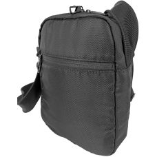 Мужская сумка через плечо Антивор с Rfid защитой LS Черная