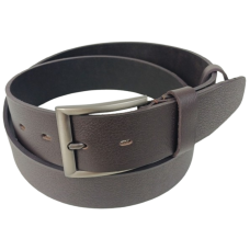 Ремень мужской Skipper 4.5 см темно-коричневый, широкий, для джинсов и брюк
